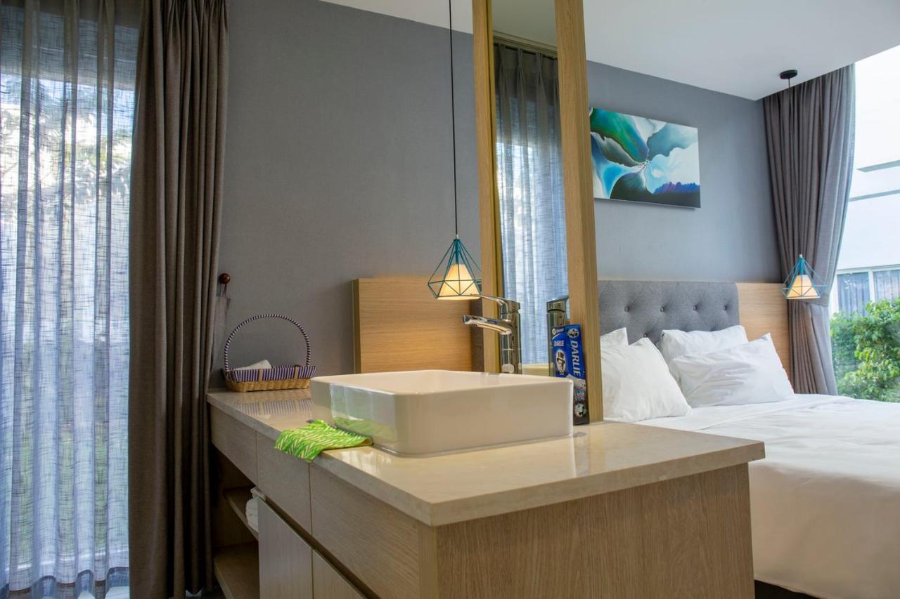 An Nhien Hotel Apartment - Oceanami Long Hai Phuochai Eksteriør billede